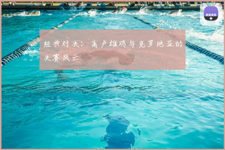 经典对决：高卢雄鸡与克罗地亚的决赛风云